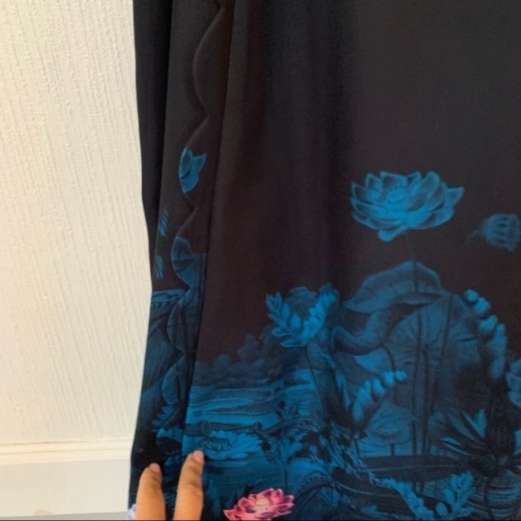 Ted Baker Dress Eurela Scalloped Floral - Picture 8 of 12